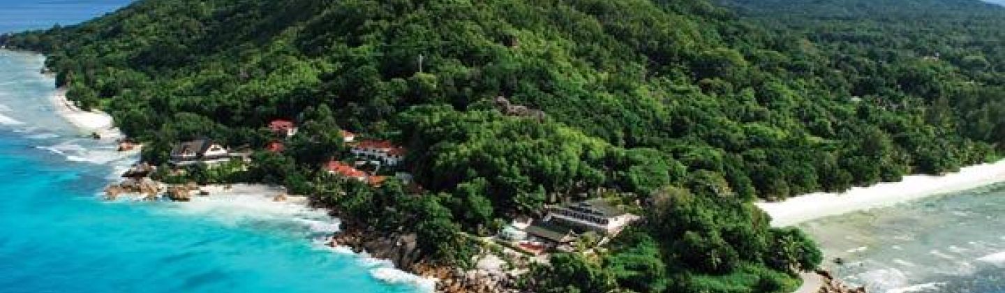 Silhouette Island Holidays - Aerial